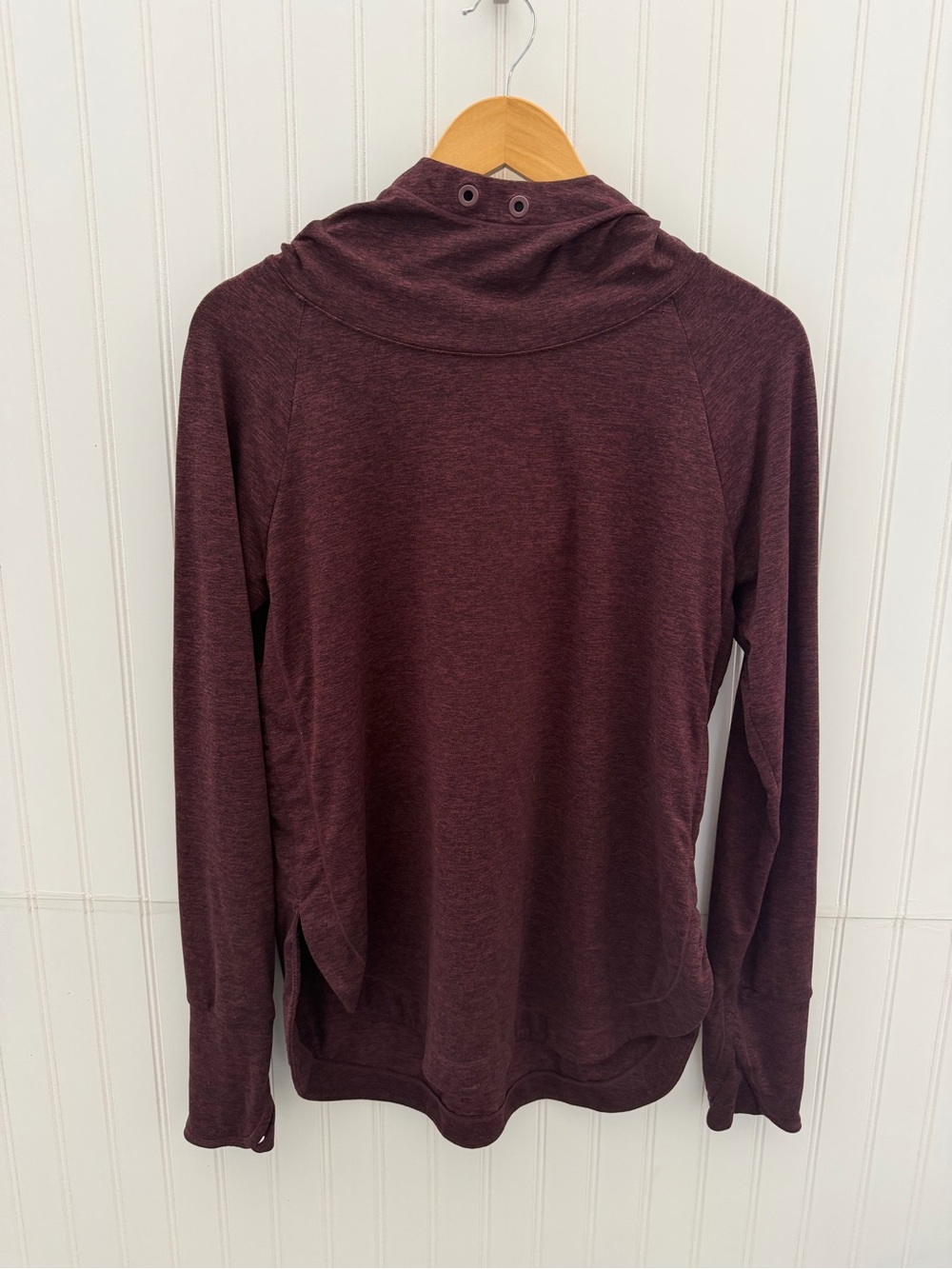 Athleta Plum Heather Uptempo Pullover Hoodie Size Medium